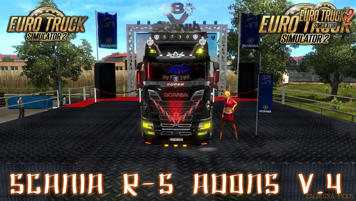 Scania R & S Addons v4.0 [1.34.x]