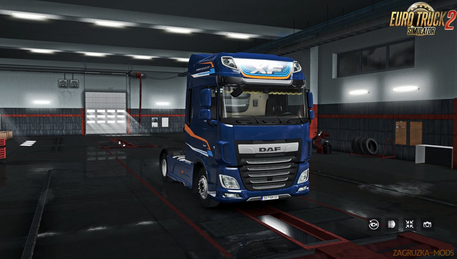 Exterior view reworked for DAF XF euro 6 v1.3