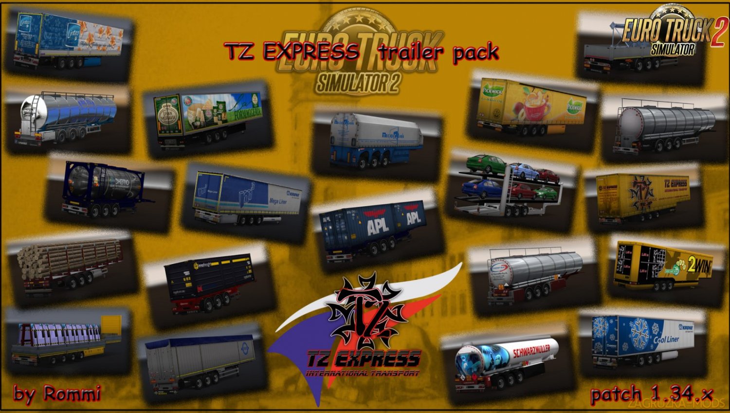 TZ Trailers pack with owned [1.34.х]