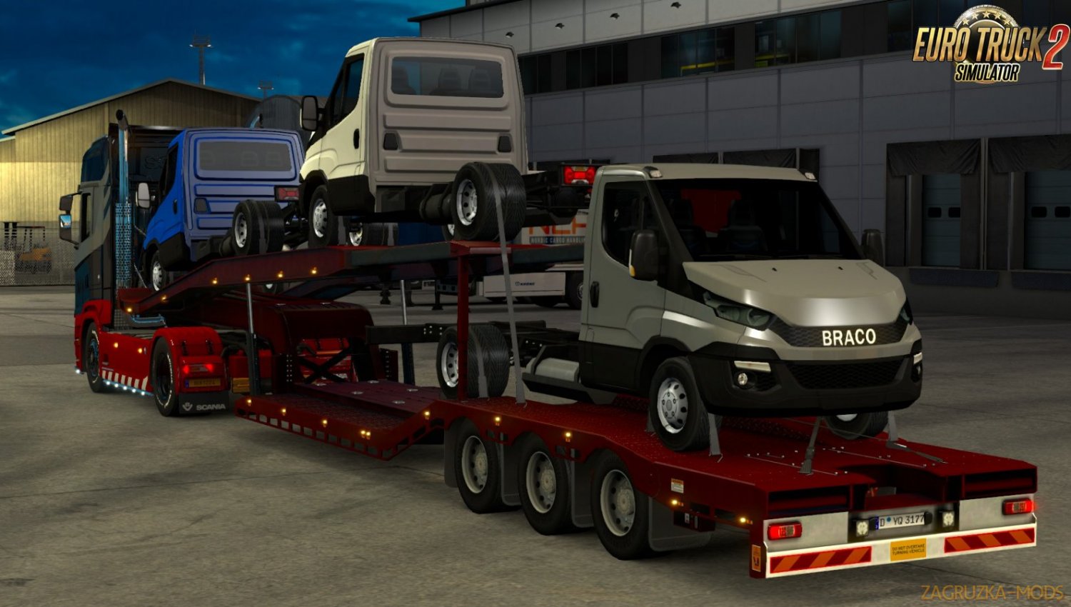 Purchased [TMP] Car Transporters for Ets2