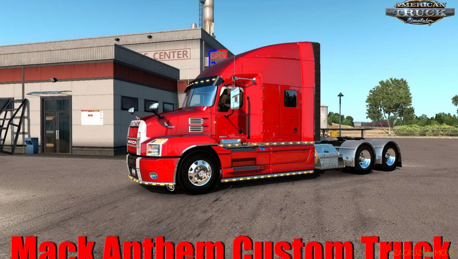 Mack Anthem Custom Truck + Interior v1.0 (1.34.x) for ATS
