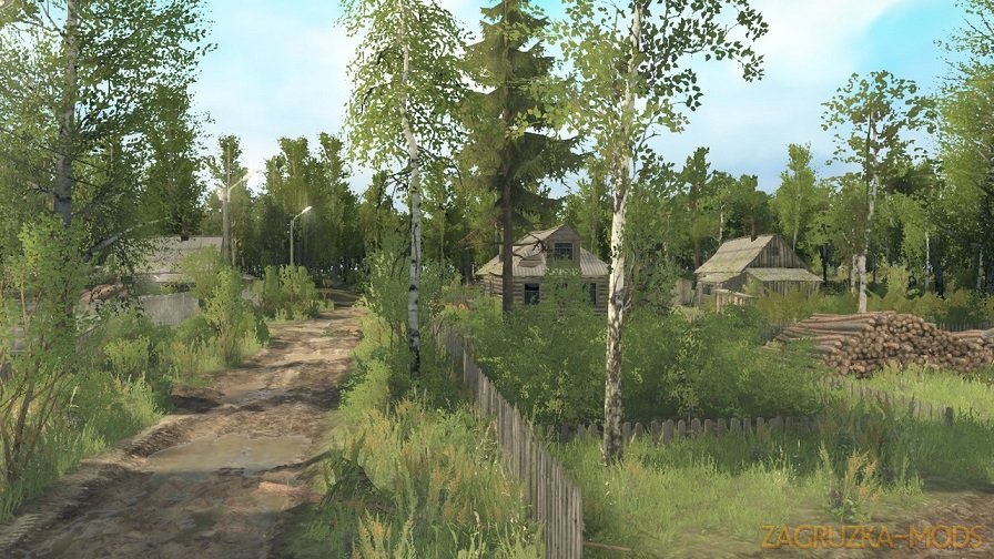 Mihailovskoe Map v43 by Grek for SpinTires: MudRunner