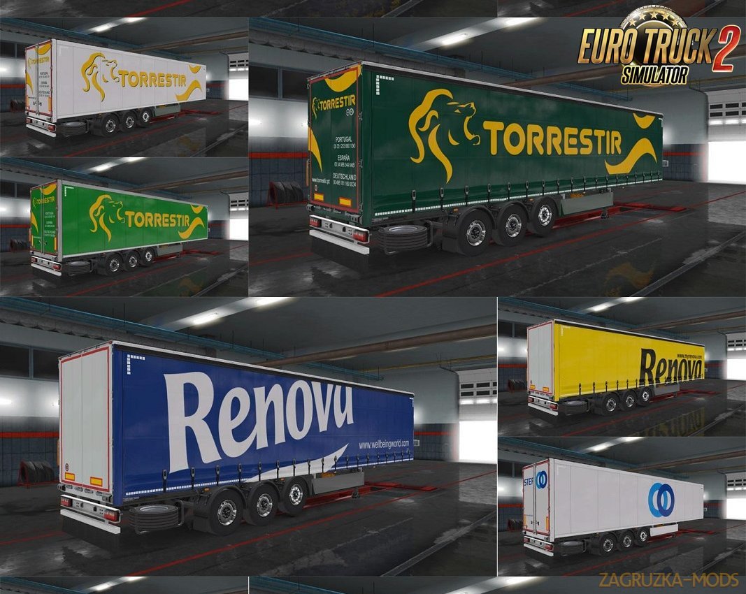 Essential Trailers Pack for Ets2