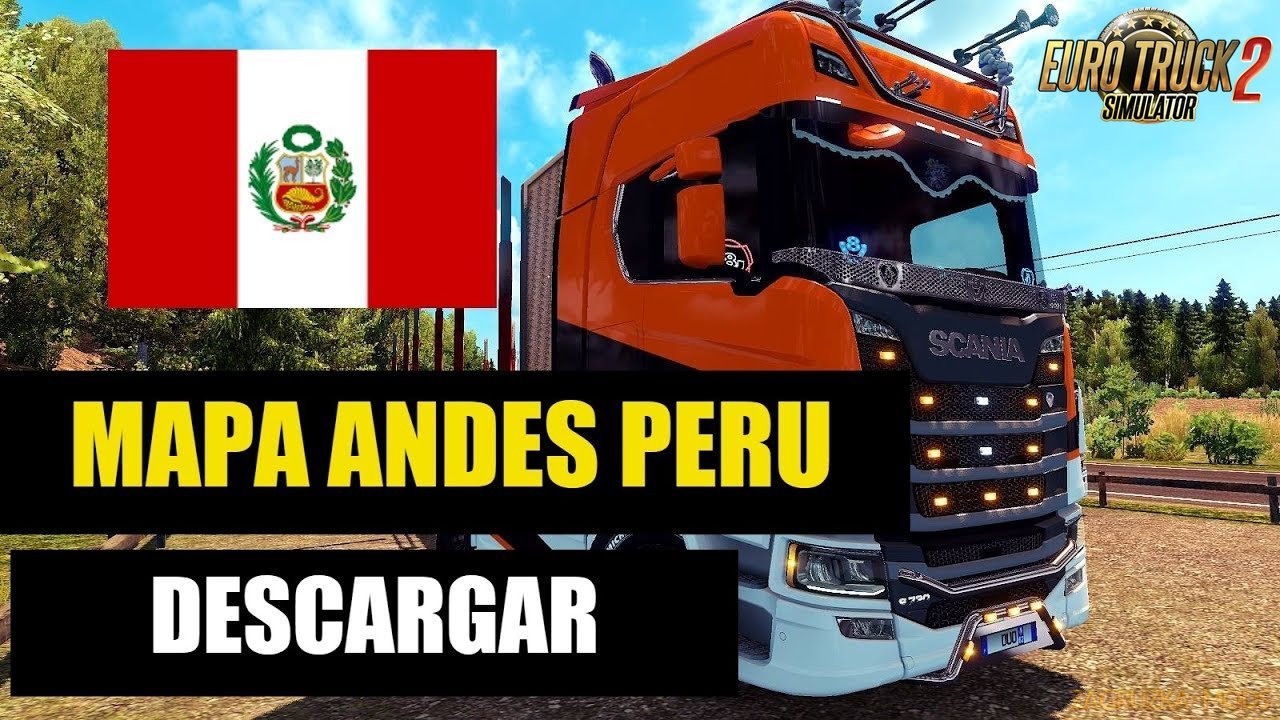 Andes Peru Map v1.0 (1.34.x) for ETS2