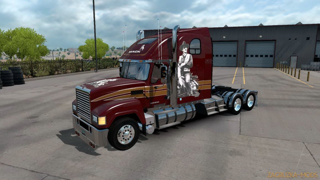 Mack CHU613 Rawhide + Interior v1.0 (1.34.x) for ATS