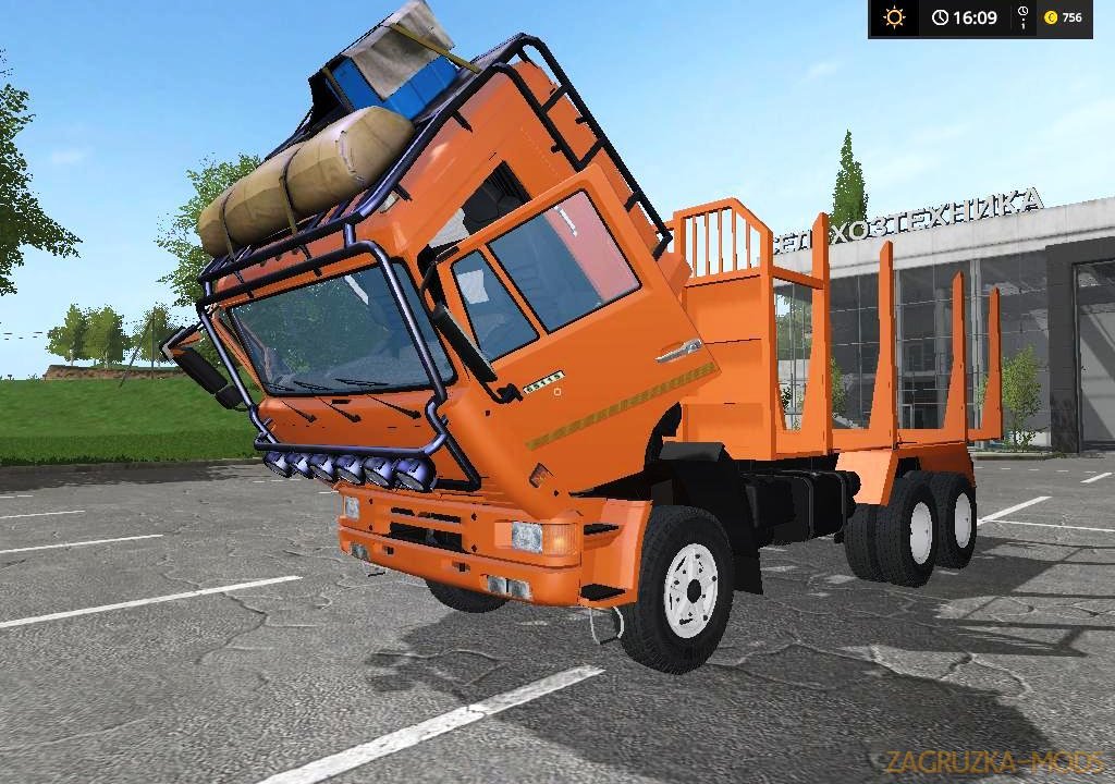 KamAZ 43118-44108 Timber Edition v2.1 for FS 17