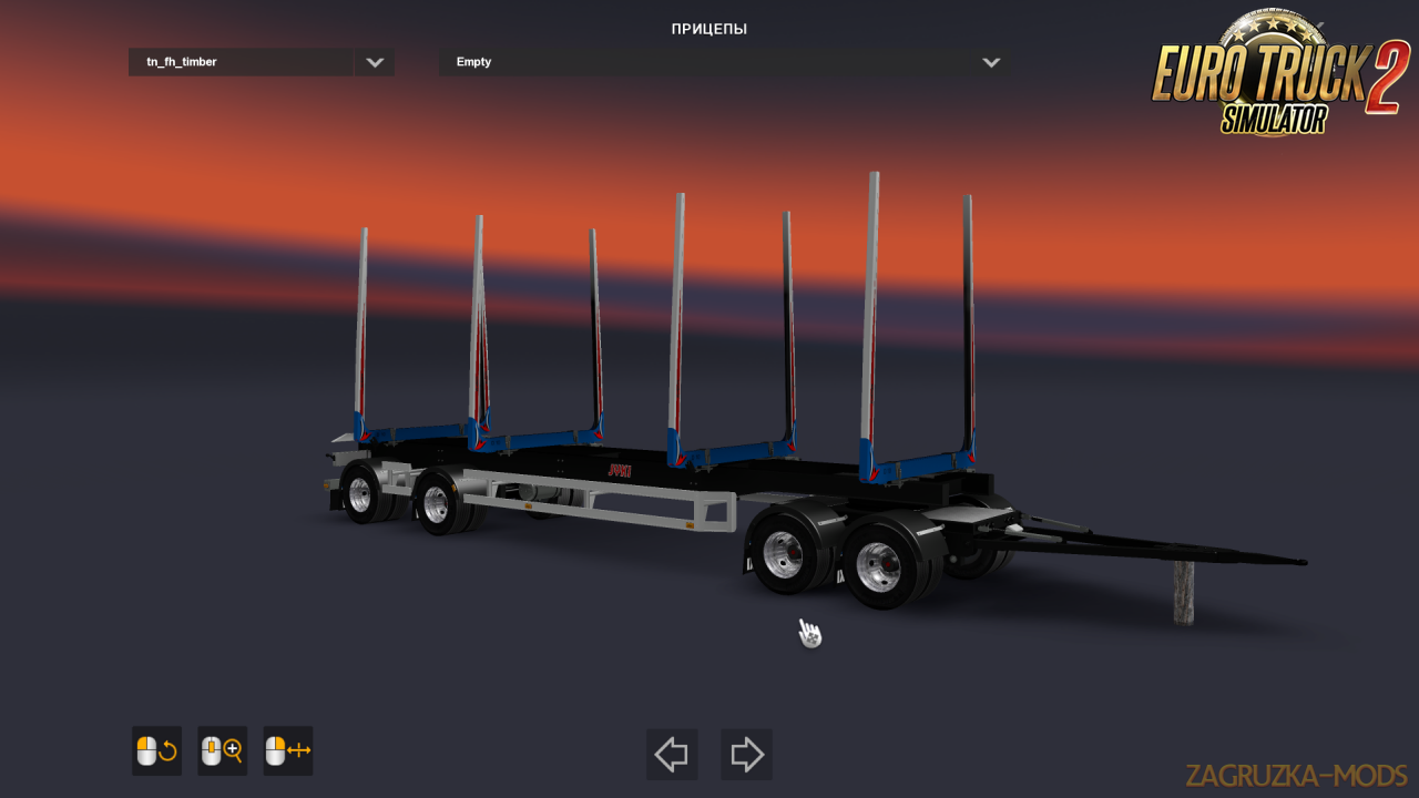 Timber Trailers Volvo FH16 v1.0