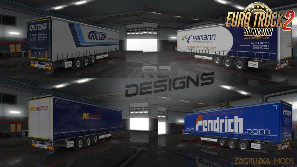 Skin Pack for Krone Trailer by R2 Design’s