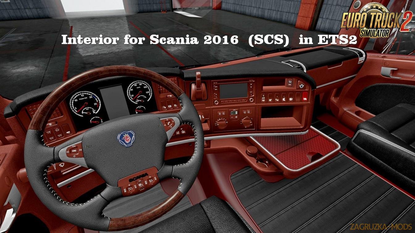 Interior for Scania 2016 for Ets2
