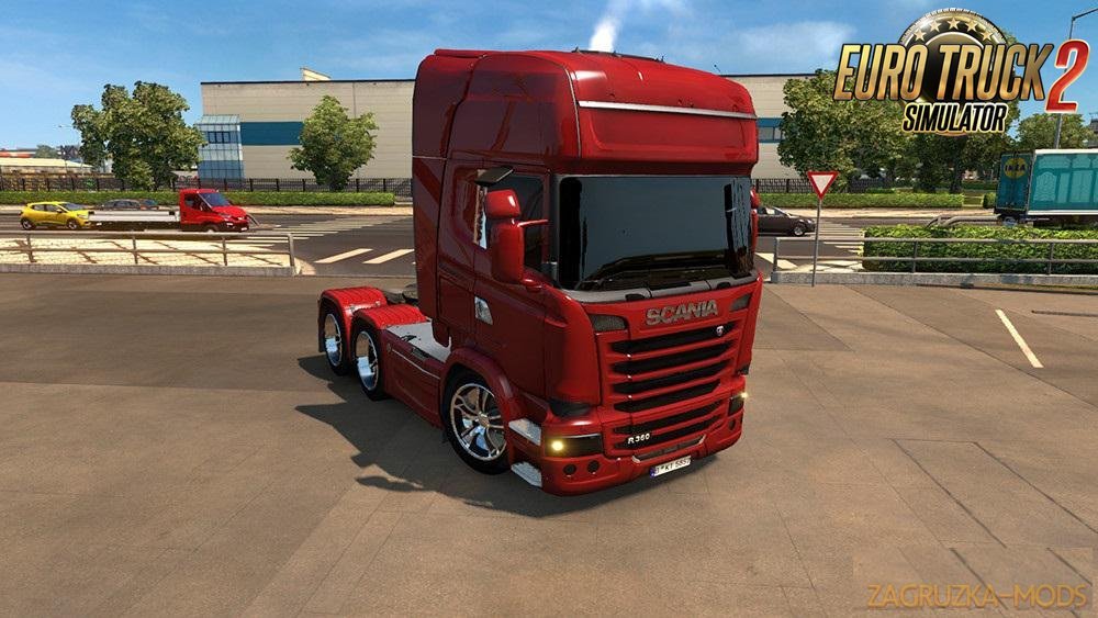 Black Glass for Scania 2009 and 2016