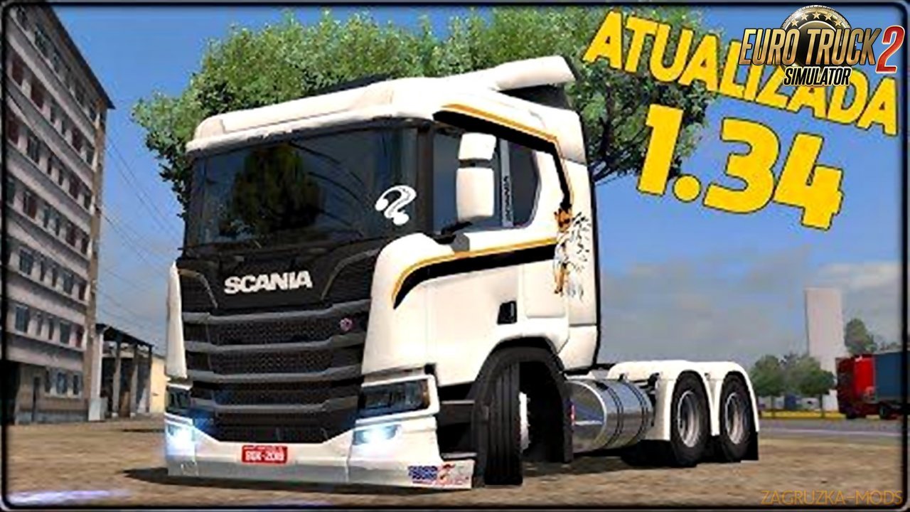 New Scania + Wheel Pack + Skin Pack v2.0 for ETS2