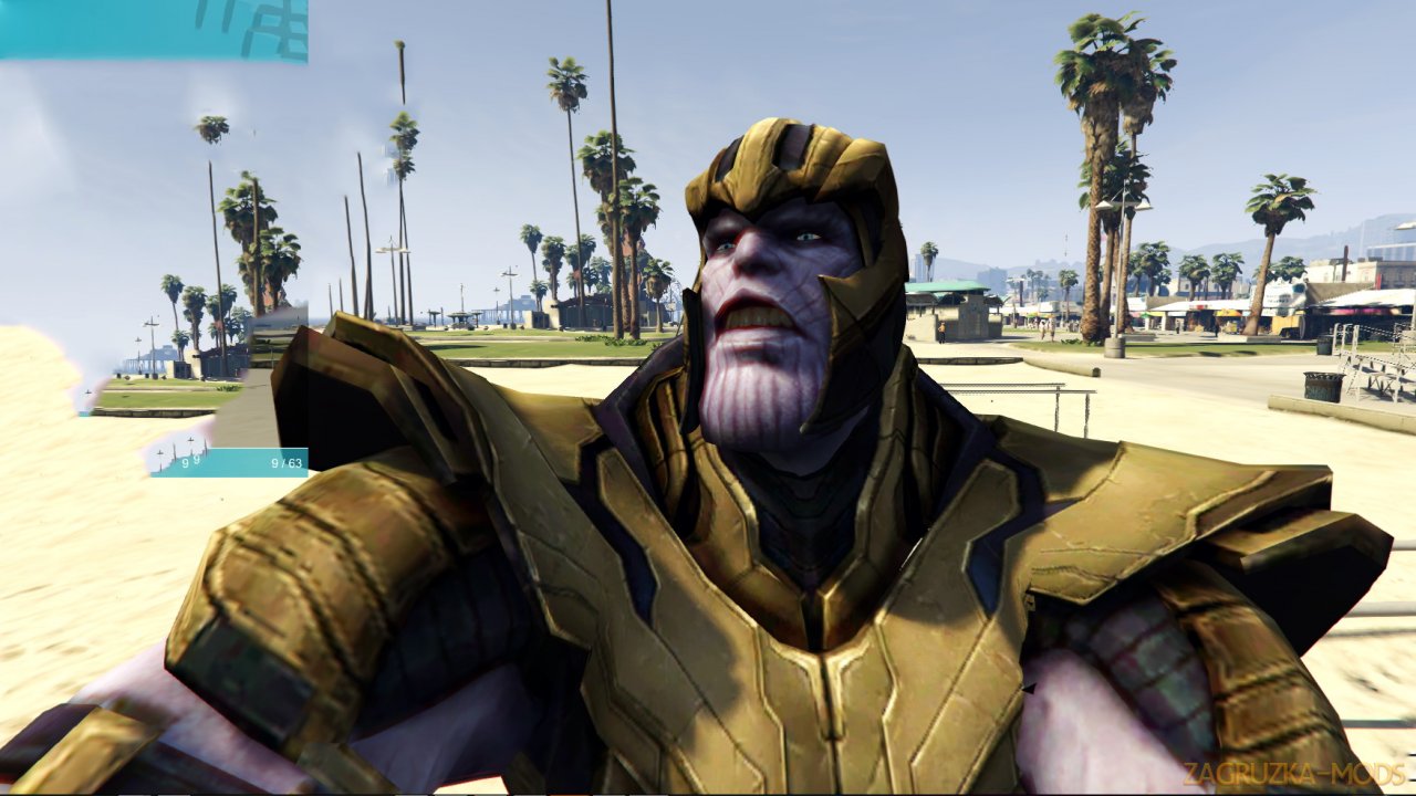 Thanos Mod (Avengers Endgame) v2.0 for GTA 5