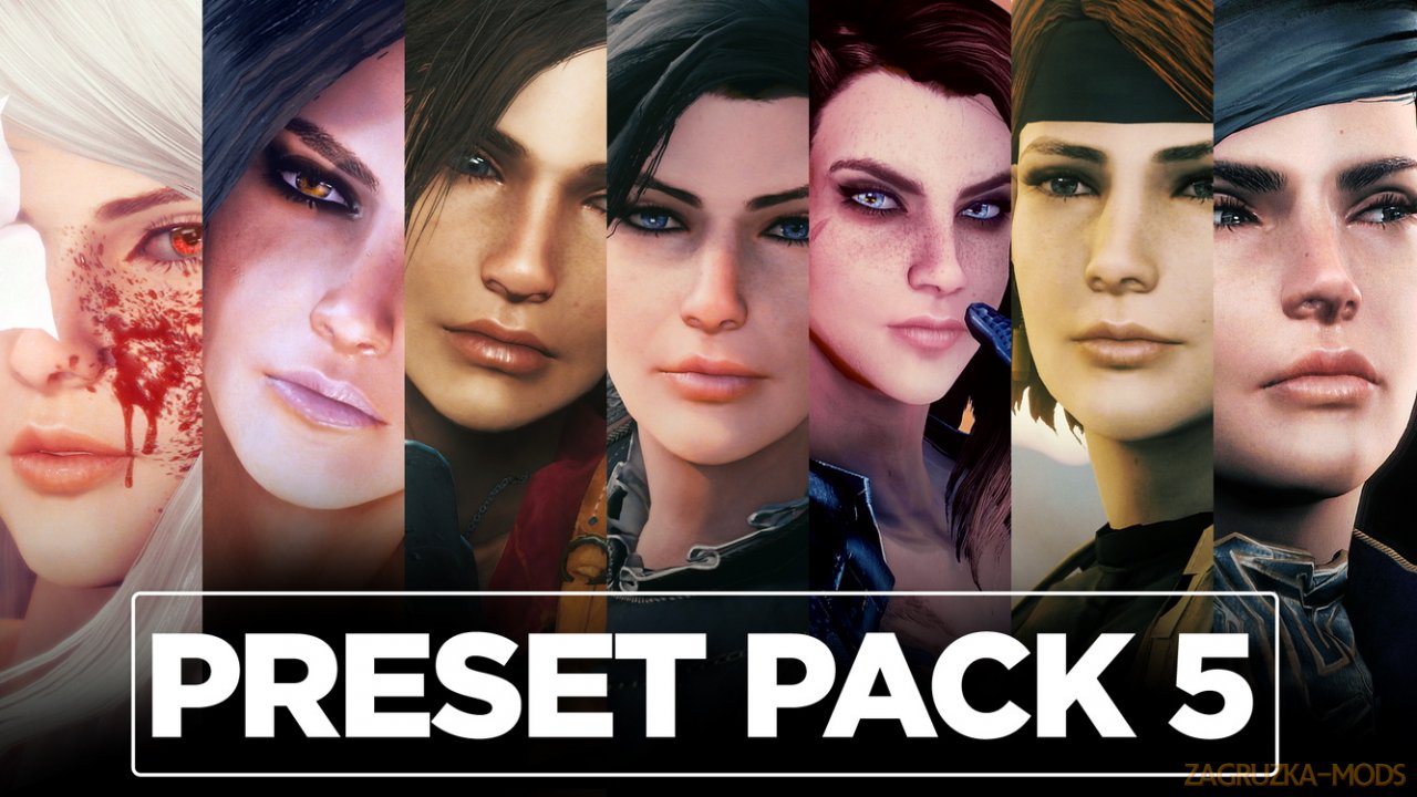 Preset Pack 5 for Fallout 4