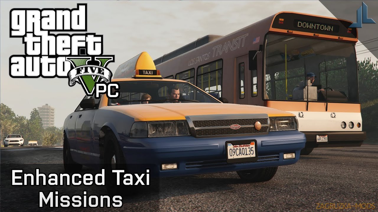 Enhanced Taxi Missions v1.4 for GTA 5