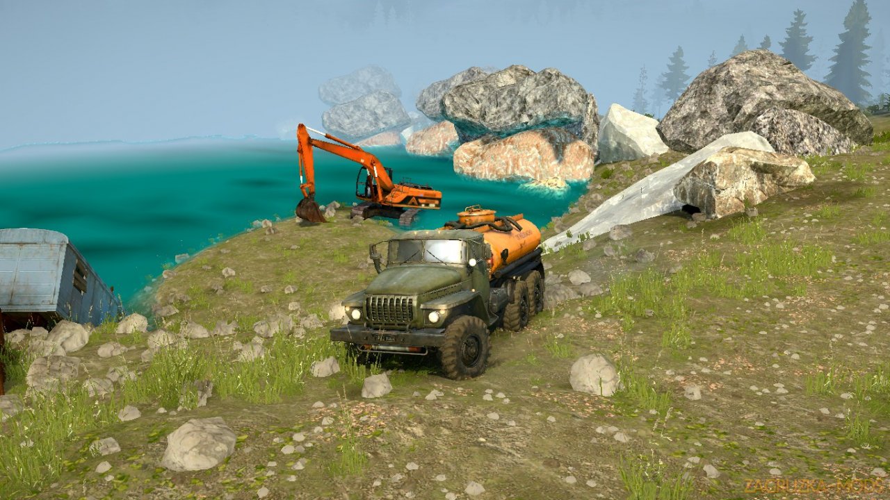 Aleksandrovka 2 Map (Александровка 2) v1.0 for Spintires: MudRunner