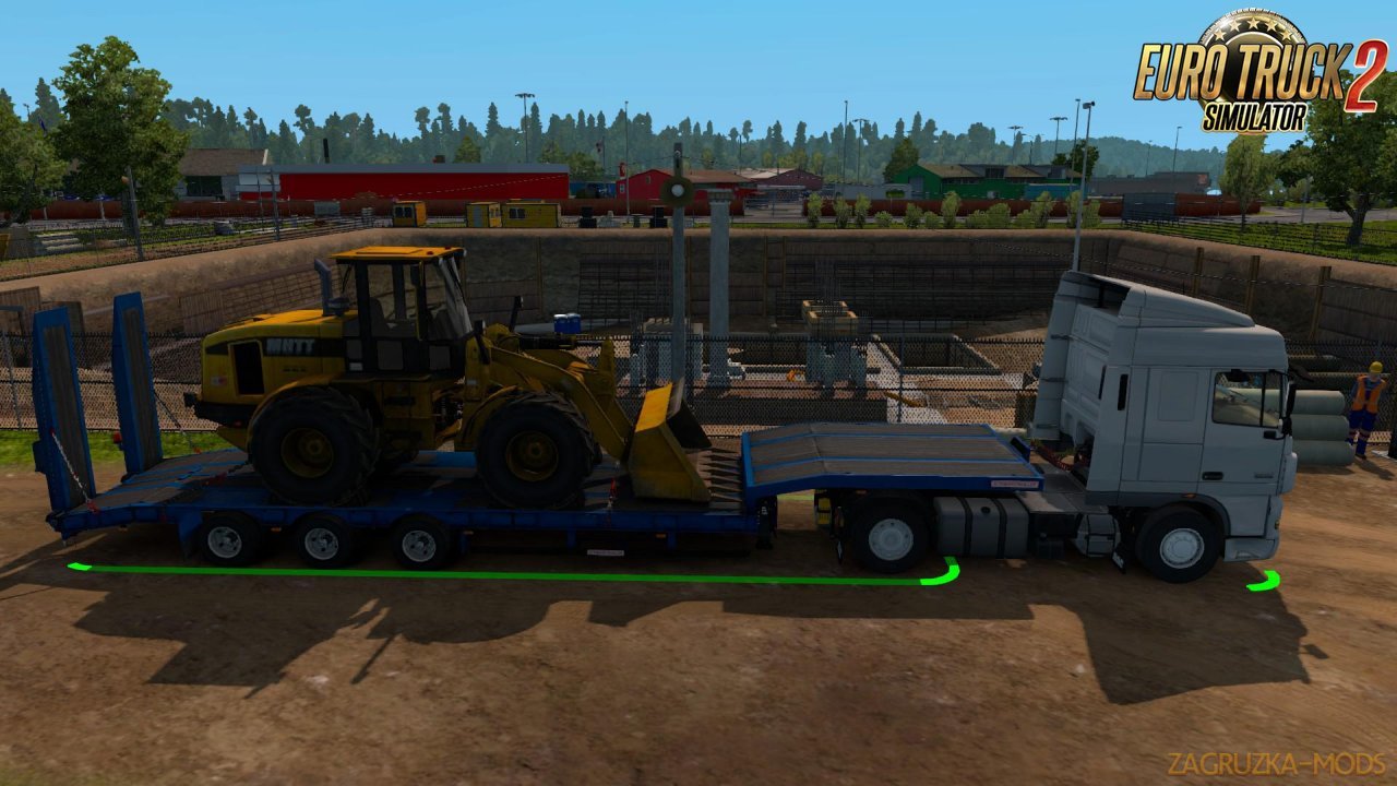Schwarzmüller Low Bed Semi Trailer in Ownership v1.0 for Ets2