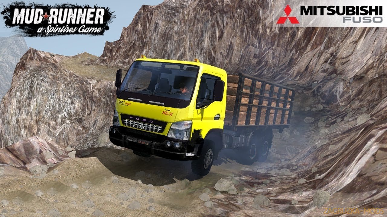 MITSUBISHI FUSO HD-X v1.0 for SpinTires: MudRunner MITSUBISHI FUSO HD-X v1.0 for SpinTires: MudRunner