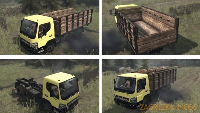 MITSUBISHI FUSO HD-X v1.0 for SpinTires: MudRunner MITSUBISHI FUSO HD-X v1.0 for SpinTires: MudRunner