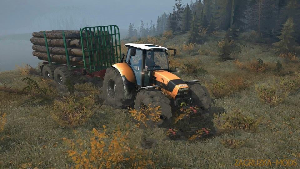 Tractor DEUTZ-FAHR AGROTRON M 620 for SpinTires: MudRunner Tractor DEUTZ-FAHR AGROTRON M 620 for SpinTires: MudRunner
