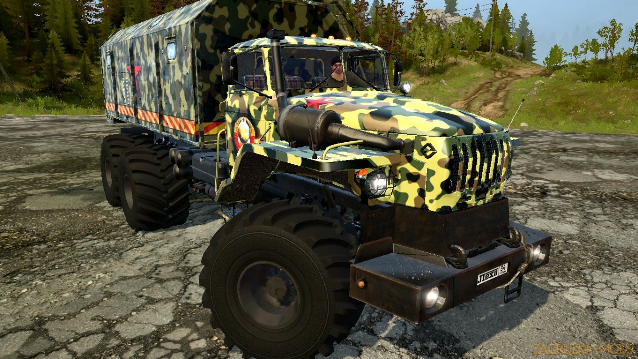 Ural APP2 Truck v1.0 for Spintires: MudRunner