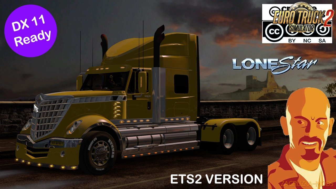 International Lonestar v1.0 by Reworked by CyrusTheVirus (1.35.x) for ETS2