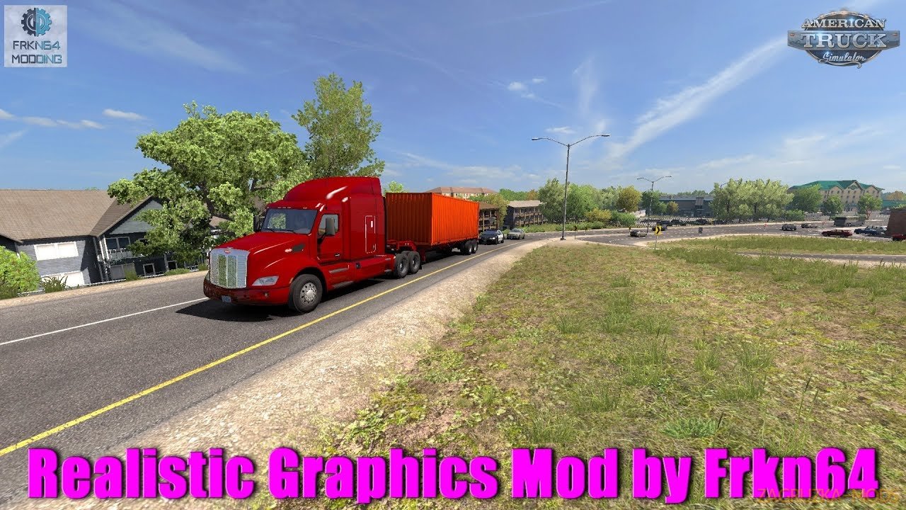 Realistic Graphics Mod v3.0 by Frkn64 Modding (1.35.x) for ATS