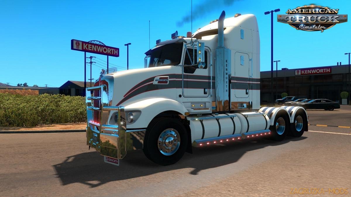 Kenworth T609 + Interior v1.0 (1.35.x) for ATS