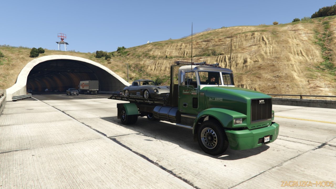 MTL Flatbed Tow Truck v5.0.1 for GTA 5