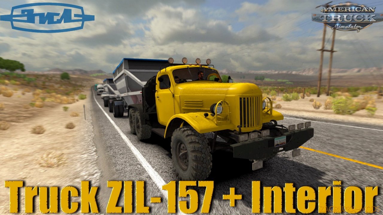 ZiL-157 Truck + Interior v1.5 (1.40.x) for ATS