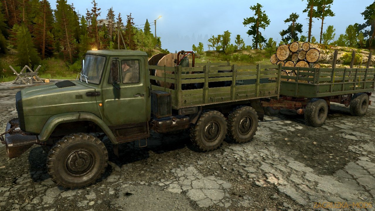 ZIL-4334 v3.0 for Spintires: MudRunner