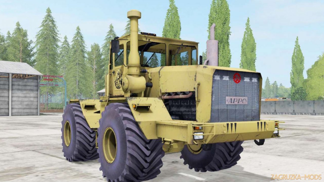 Tractor Kirovets K-701 Yellow v1.0 for FS17