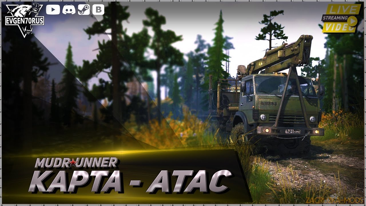 Atac Map v1.0 for Spintires: MudRunner