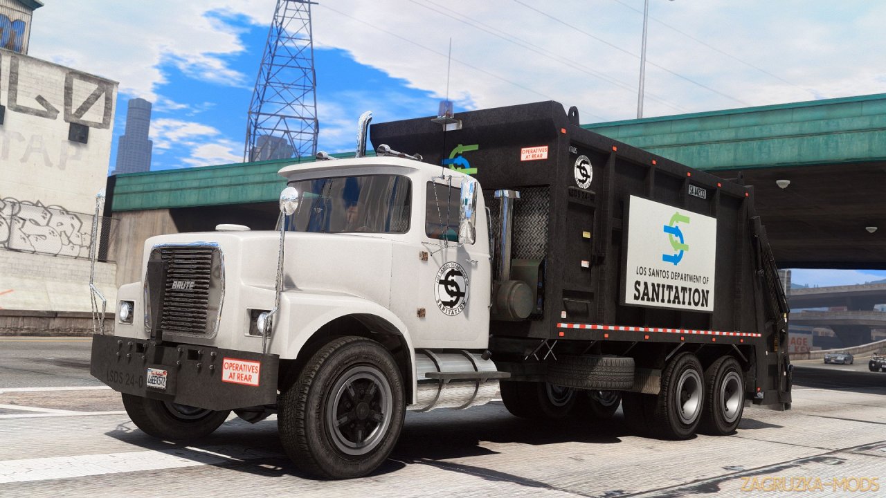 Brute Refuser Tipper-based Trashmaster v1.0 for GTA 5