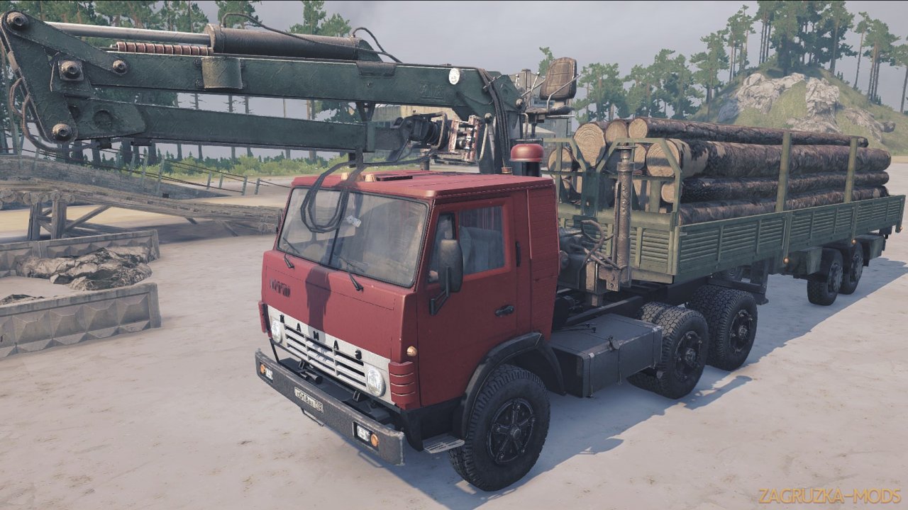 KamAZ 54101 6x4 v2.0 for Spintires: MudRunner