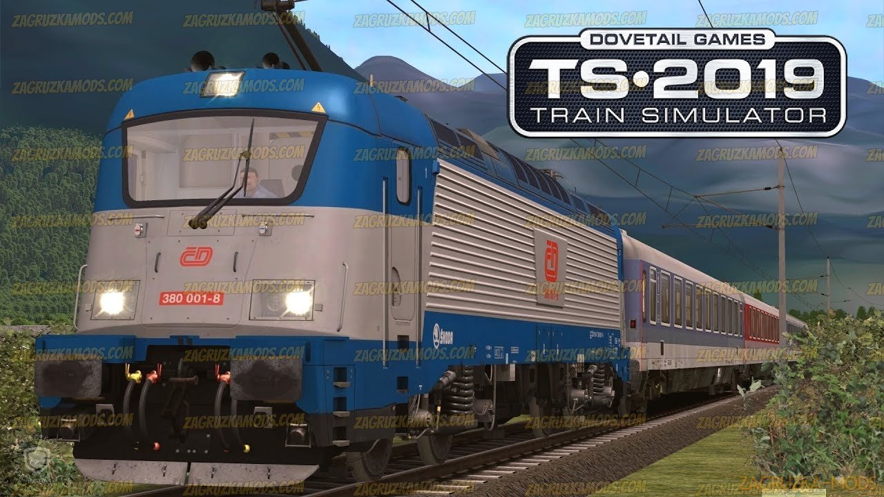 Škoda Czech Electric Locomotive CD380 v0.9.6b for TS 2019