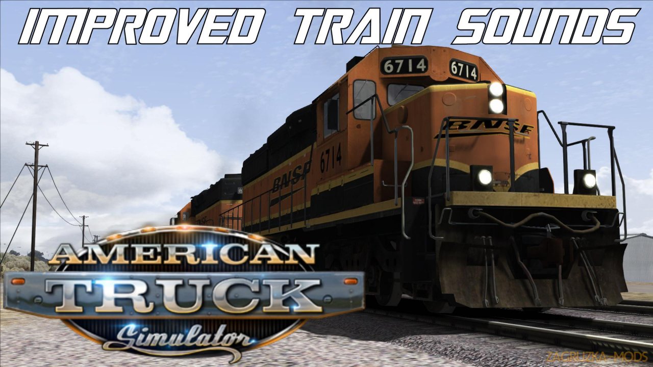 Improved Train Sounds v3.8 (1.41.x) for ATS