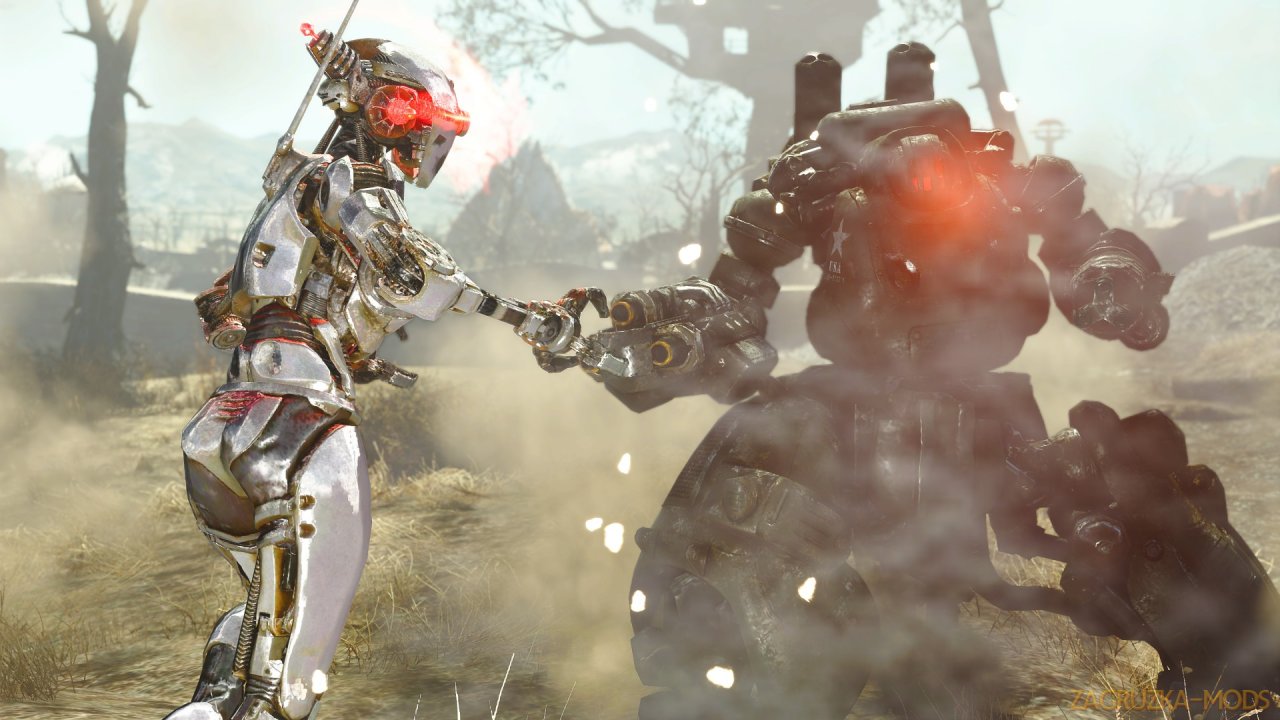 SavrenX Better Robots and HD Liberty Prime v1.0 for Fallout 4