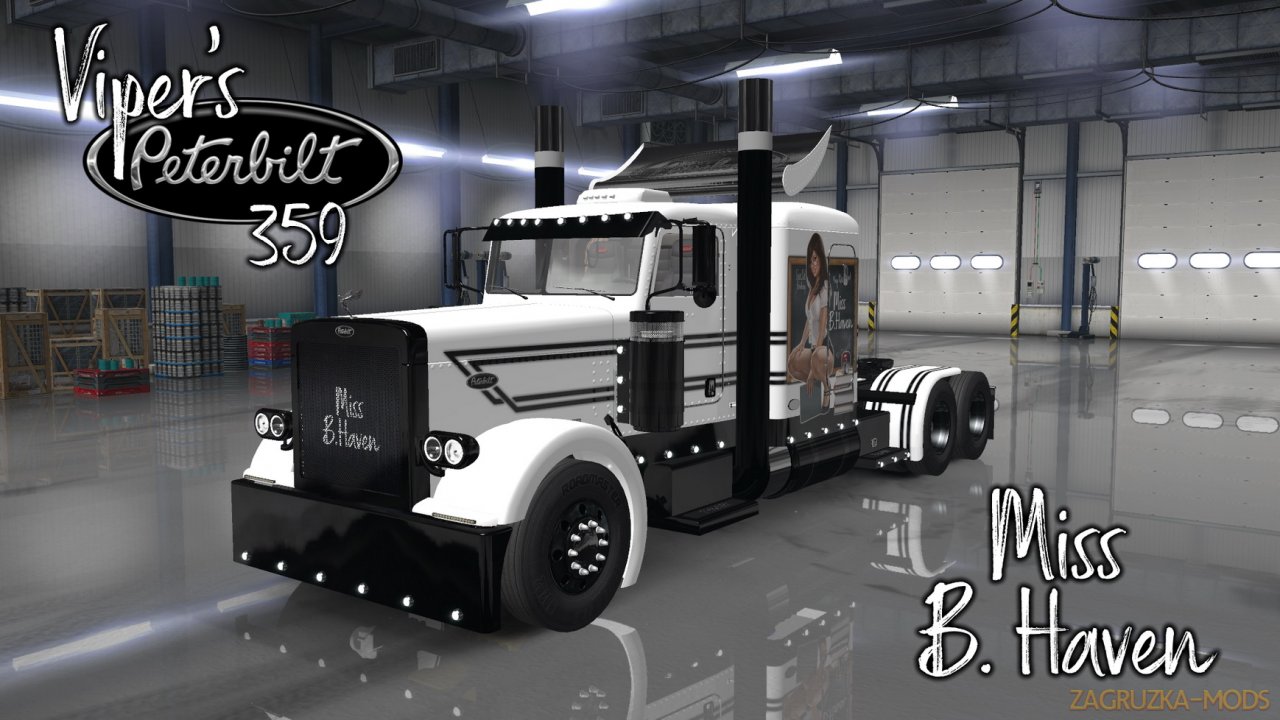 9 Chic Themed Skins for Peterbilt 389 v1.0 (1.35.x) for ATS