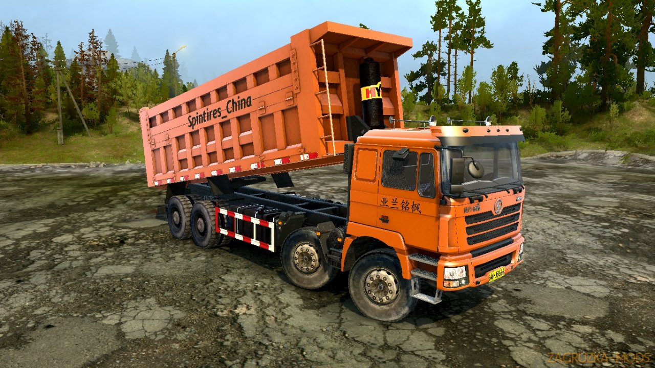 Shaanxi F3000 (8X4) v1.0 for Spintires: MudRunner