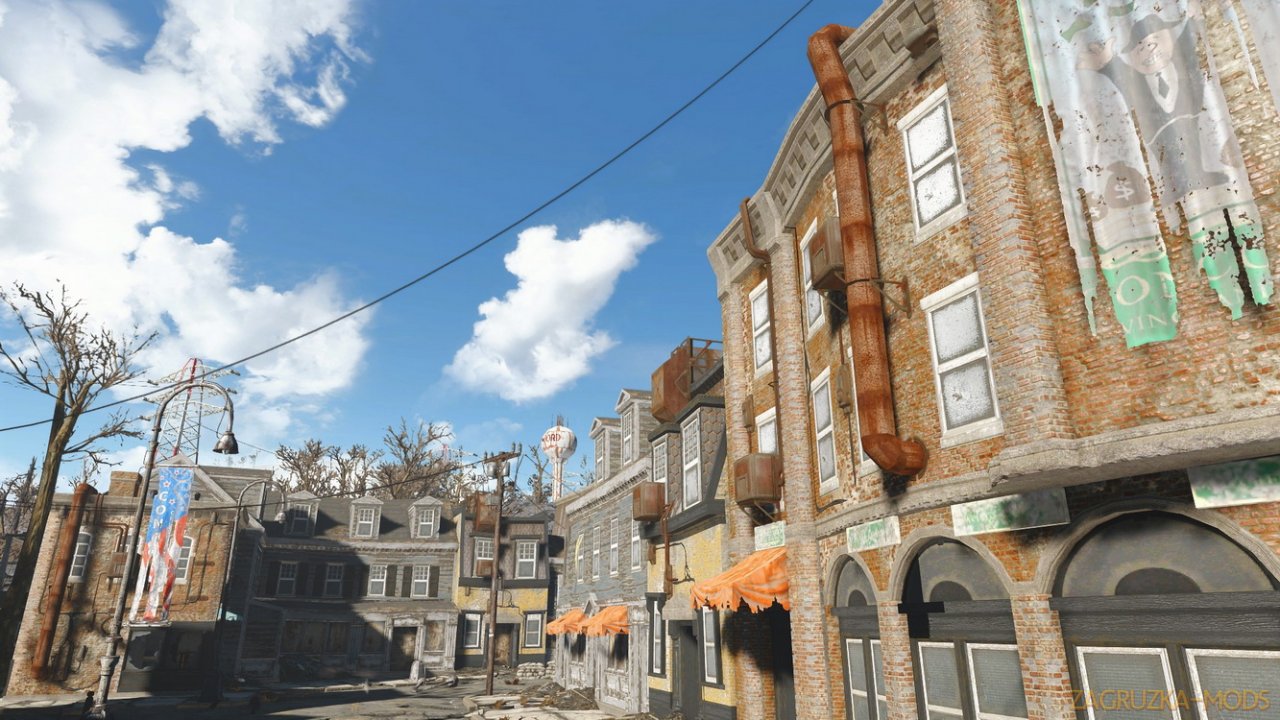 SavrenX HD 1K Buildings and Interior v1.0 for Fallout 4