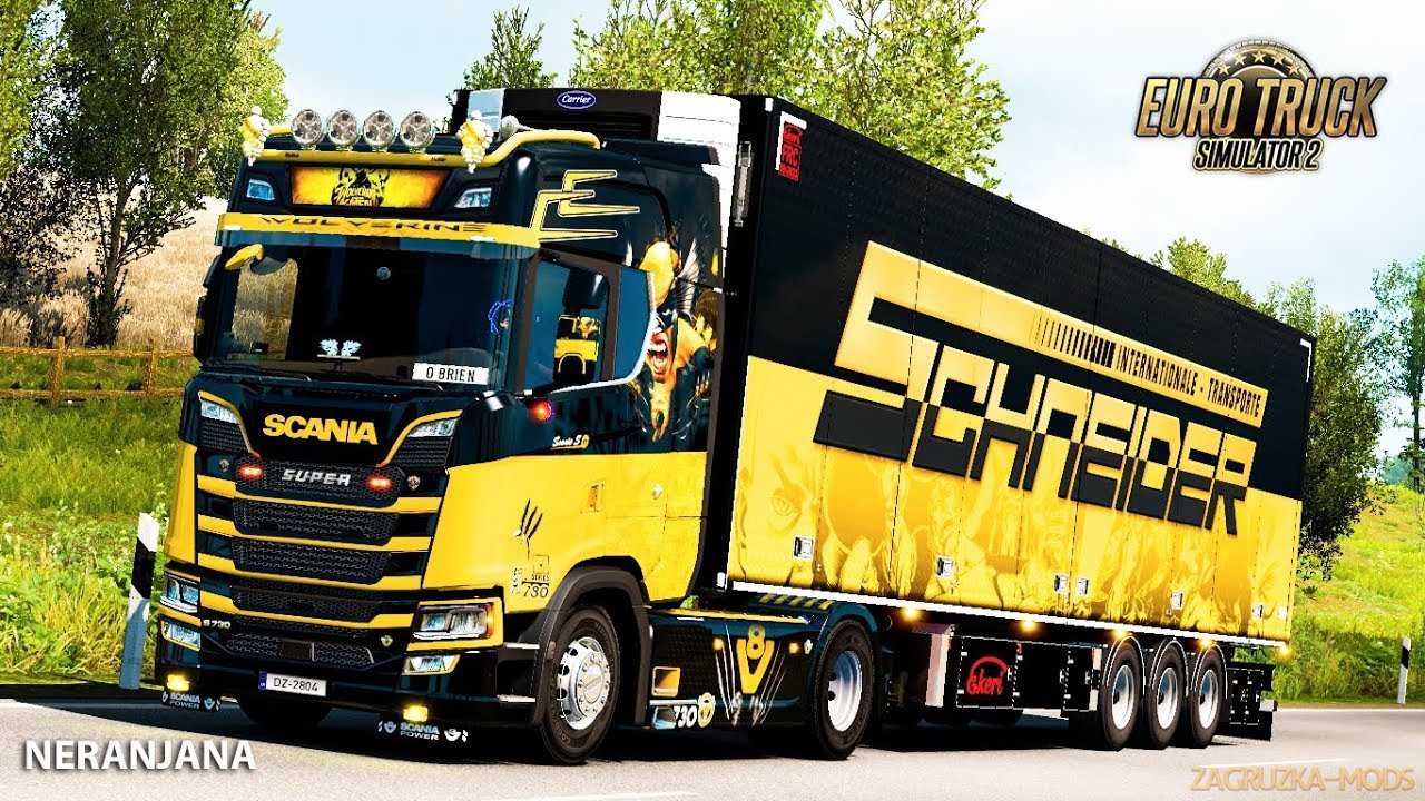 Scania NextGen S Wolverine Skin v1.0 (1.35.x) for ETS2