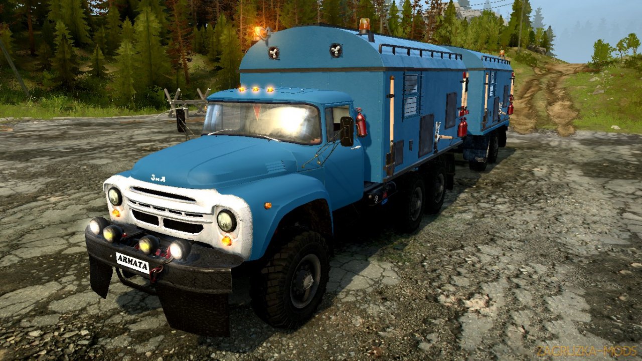 ZIL 130 6x6 v1.0 for Spintires: MudRunner
