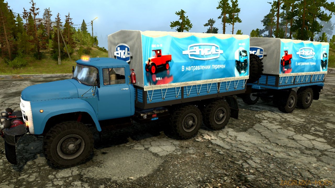 ZIL 130 6x6 v1.0 for Spintires: MudRunner