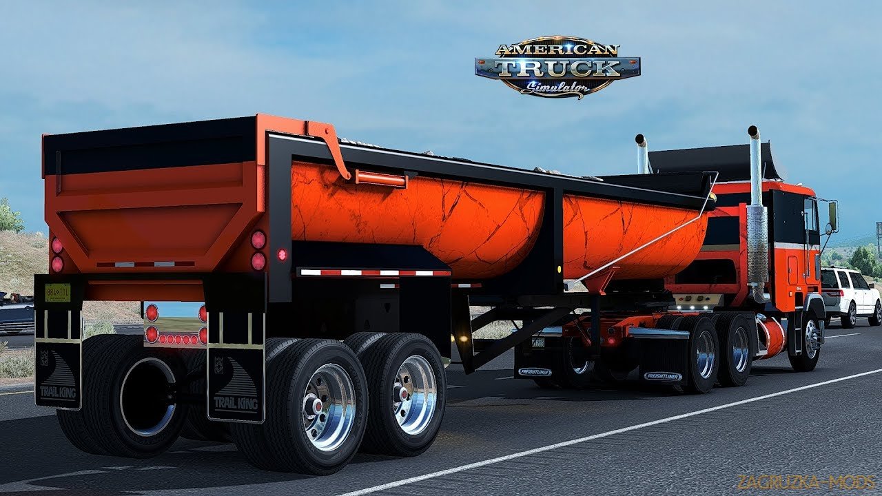 Trailer Trail King Quarter Frame End Dump v1.0 (1.35.x) for ATS