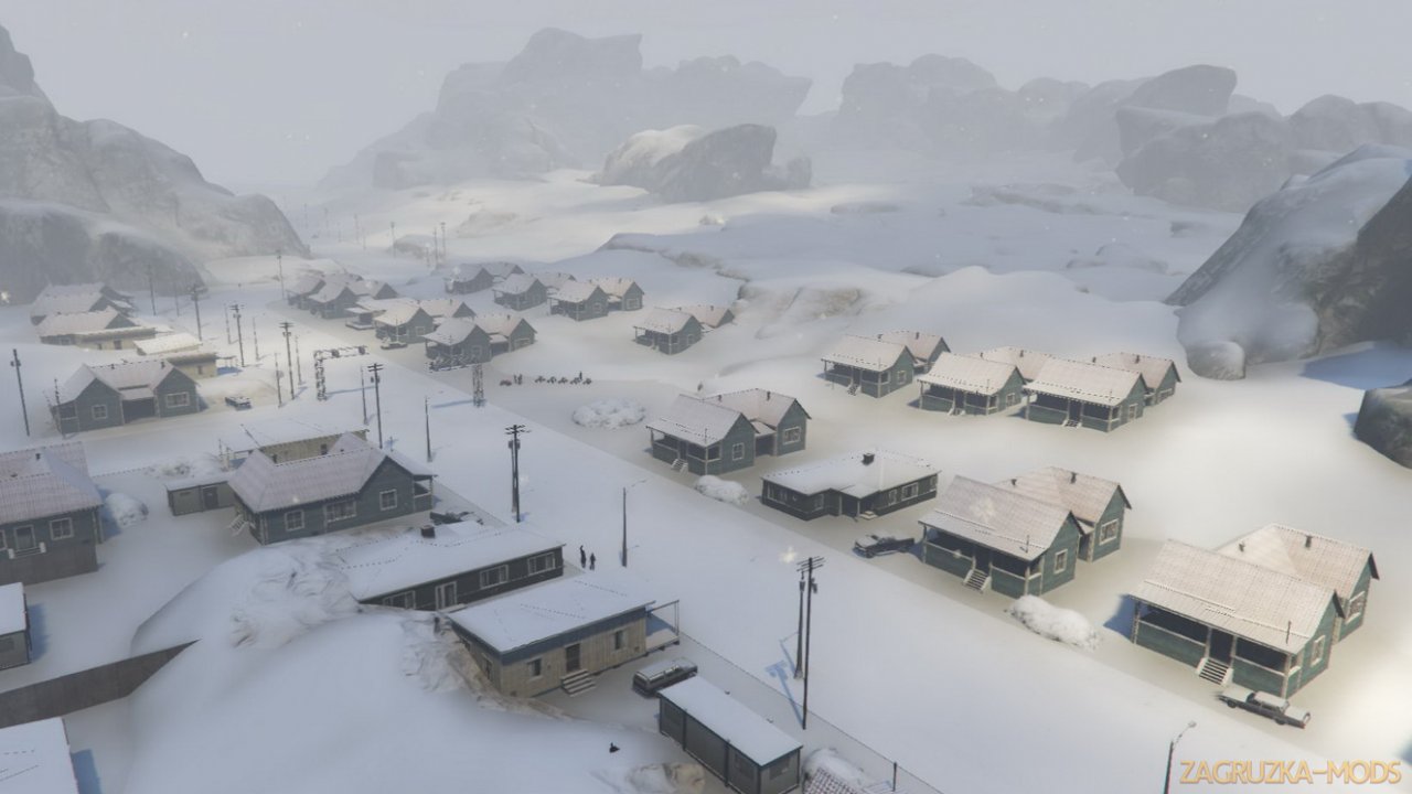 Frozen Island Map v2.0 for GTA 5