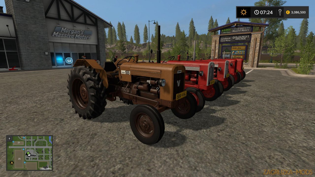 Classic Valmet Pack Tractors v1.0 for FS17