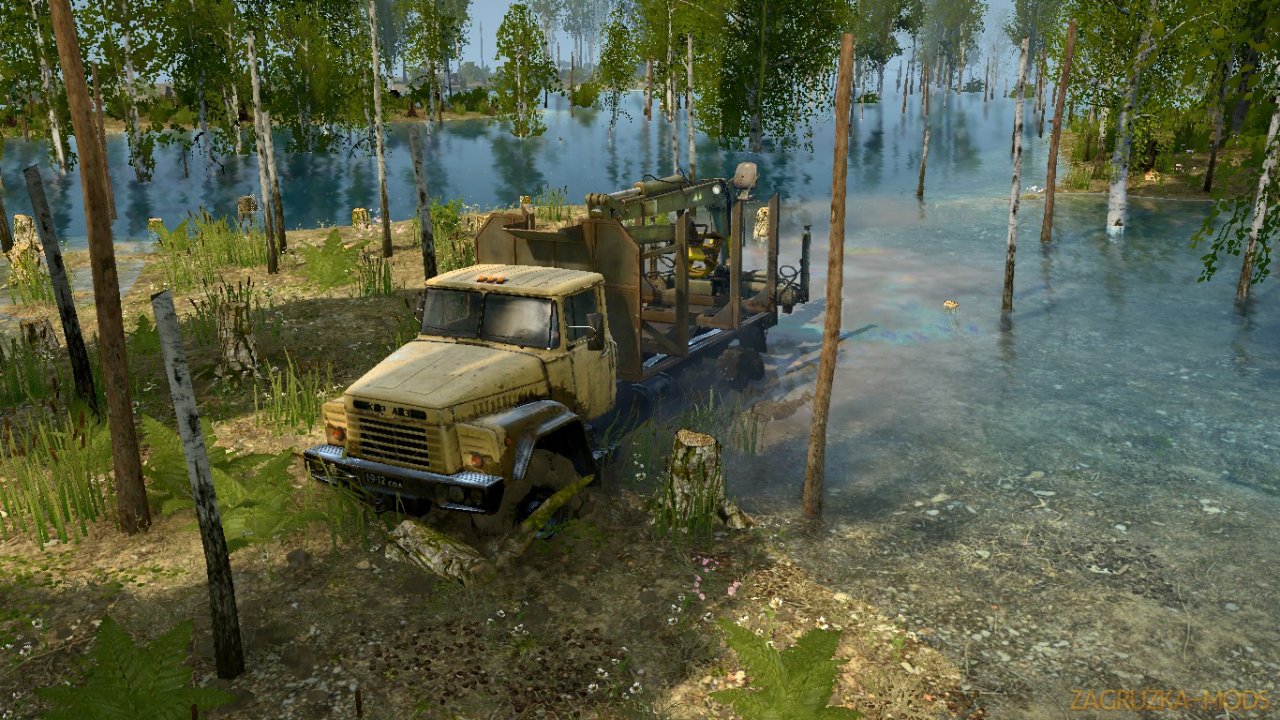 Hells Swamp Map v1.0 for Spintires: MudRunner