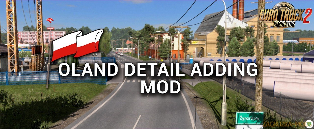 Poland Detail Adding Mod v1.0 by PDA Team (1.35.x) for ETS2