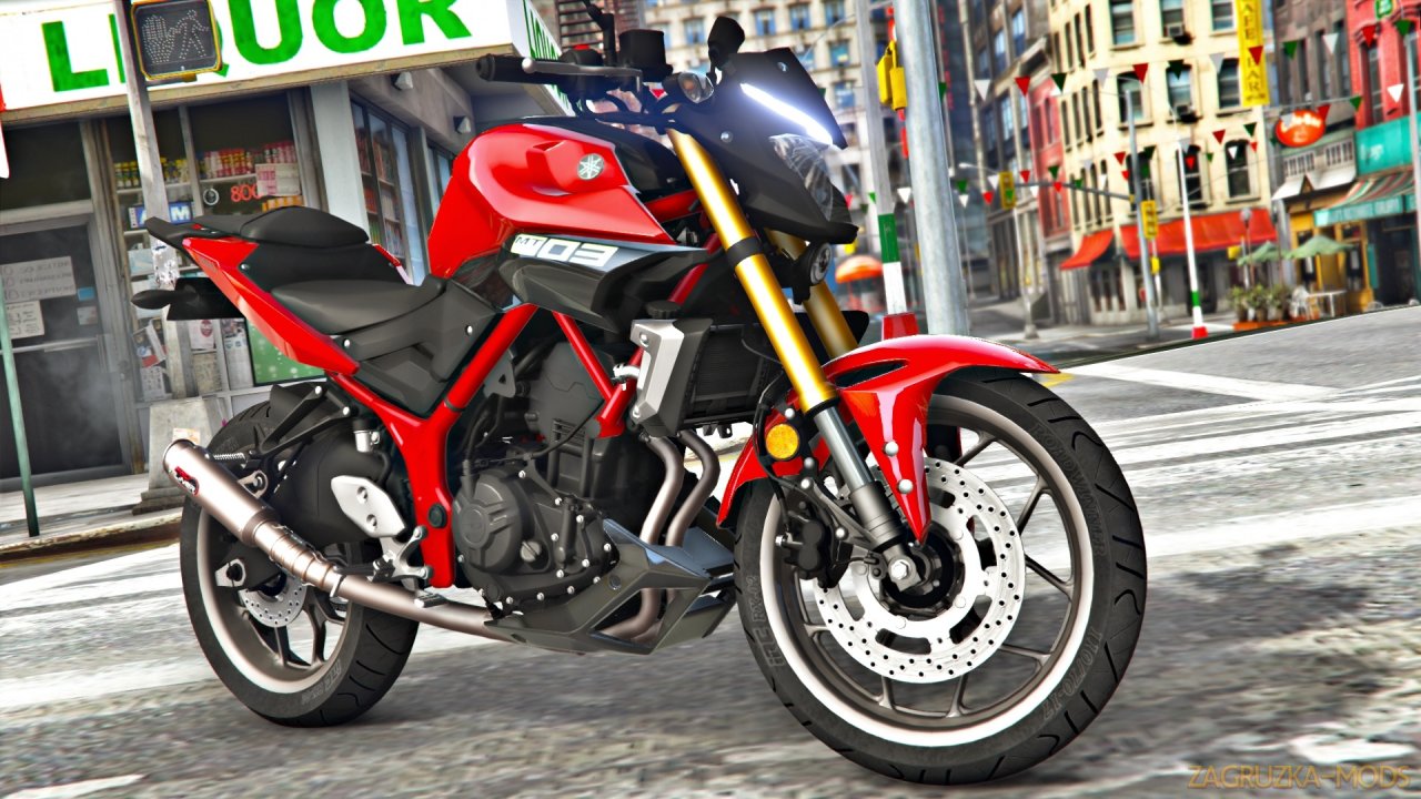 Yamaha MT-03 v3.0 for GTA 5