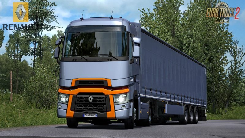 Renault T Range Trucks by SCS Software for ETS2